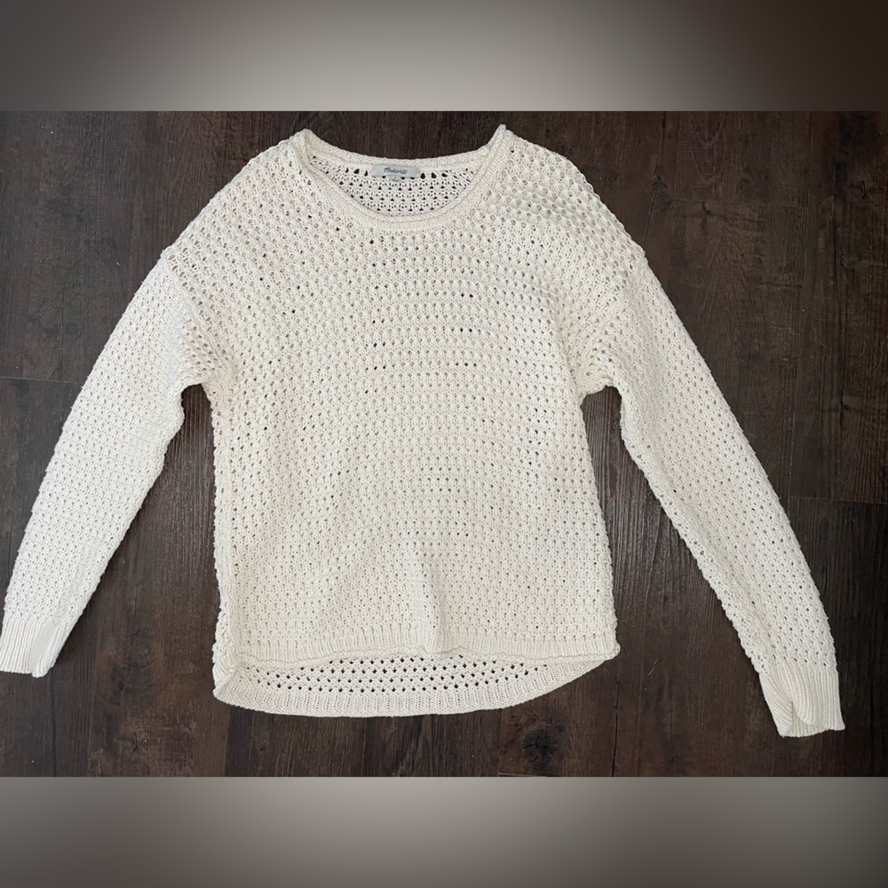 Madewell Small knitted beachy sweater